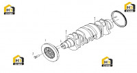 Вал коленчатый D06A-000-52(W)+B