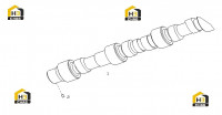 Вал распределительный D09-000-50+A