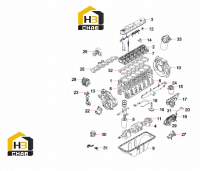 Комплектующие двигателя D06S2 12787881