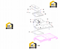 Комплектующие люка 60122069