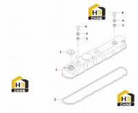 Крышка ГБЦ 60306463