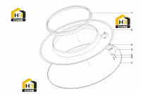 Демпфер поворотной платформы A810302082000