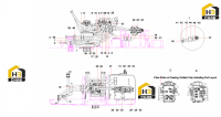 Трубопровод гидравлической системы пилотный SY215C9M2K.1.2D 13371489