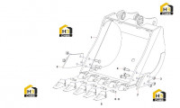 Комплектующие ковша 10468495