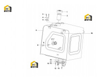 Бак топливный 10667238