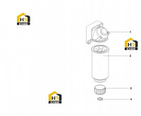Фильтр топливный 60033344
