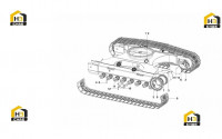 Система гусениц 11705072