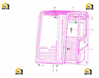 Аксессуары кабины 61018422