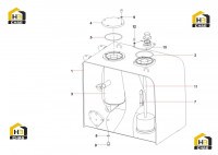 Бак гидравлический 13623847