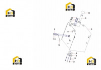 Бак топливный 12657427