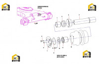 Каток поддерживающий 12168856