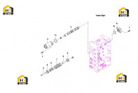 Компоненты распределительного клапана (правый ход) 60318588