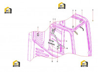 Компоненты внутренние кабины 61018422