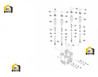 Комплектующие клапана PVD8PC6008 60170604 (часть 2)