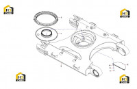Комплектующие поворотной рамы 13892750