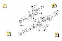 Комплектующие плунжерного насоса 60081915