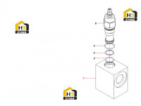 Комплектующие предохранительного клапана 13995991