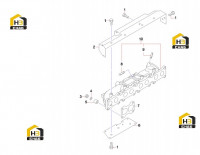 Коллектор выпускной 60289534