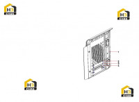 Крепление двери 14251016