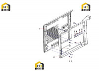 Крепление правой двери 12698255