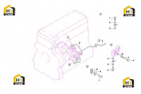 Крепления топливной трубки 61005555