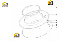 Демпфер поворотной платформы A810302082000