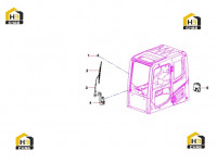 Механизм стеклоочистителя 61018428