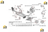 Трубопровод управления гидравлической системы 11543868