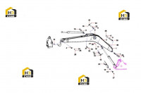 Узел стрелы 13971705