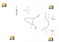 Зажимы трубок 12208107