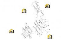 Крепление рукояти и ковша 13087539