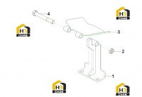 Педаль тормоза 13457933
