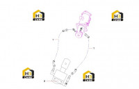 Соединение цилиндра отвала 13063324