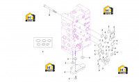 Крепление клапана и уплотнительные кольца 60318593