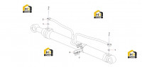 Трубопровод правого гидроцилиндра стрелы 11219750