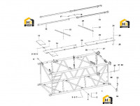 Секция стрелы промежуточная 6m 12211049