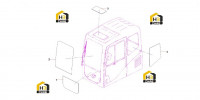 Стекла кабины 60197711
