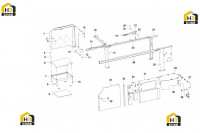 Каркас кузова 12739185