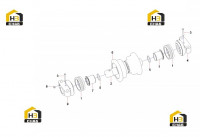 Каток опорный 11358479