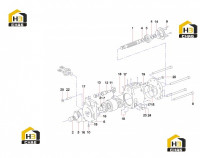 Комплектующие плунжерного насоса 60155077 (часть 2)