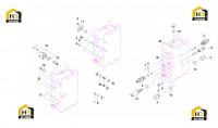 Комплектующие распределительного клапана 60213609 (часть 1)