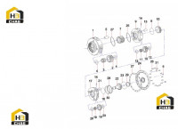 Комплектующие редуктора 60181100 (часть 2)