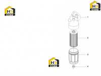 Фильтр топливный 60018743