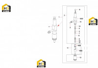 Форсунка топливная 60046498