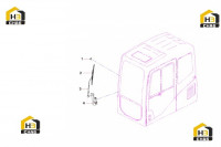 Механизм стеклоочистителя A229900008240