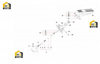 Педаль с комплектующими B220402000338