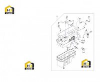 Ремкомплект двигателя 60046506 (часть 1)