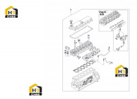Ремкомплект двигателя 60046506 (часть 2)