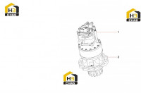 Редуктор поворотный 60043410