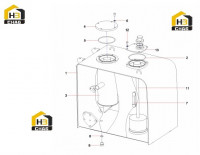 Бак гидравлический 13313343